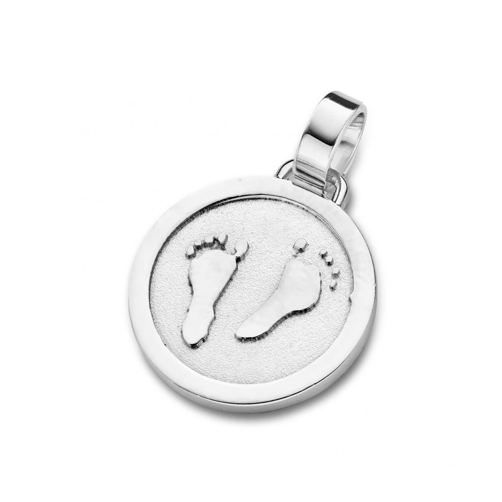 Juwel Concepts Anhänger Fußabdruck